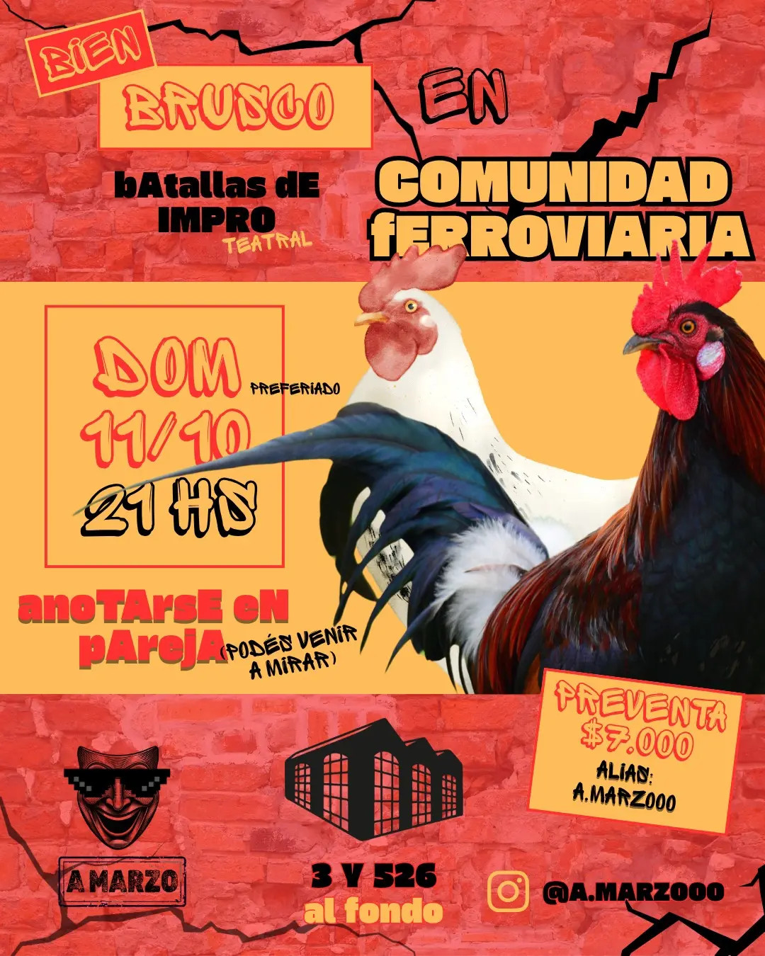 Bien brusco - Batallas de Impro